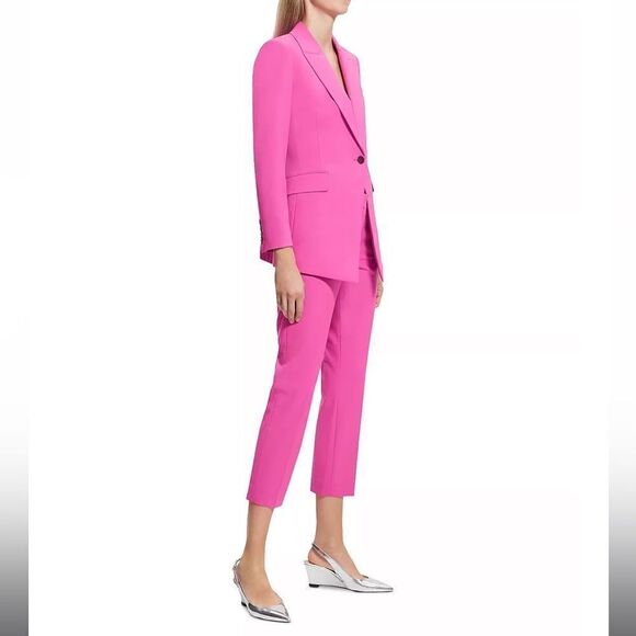 TheoryTreeca High Rise Cropped Pants